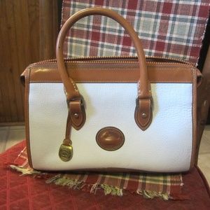 Vintage Dooney and Burke satchel handbag.